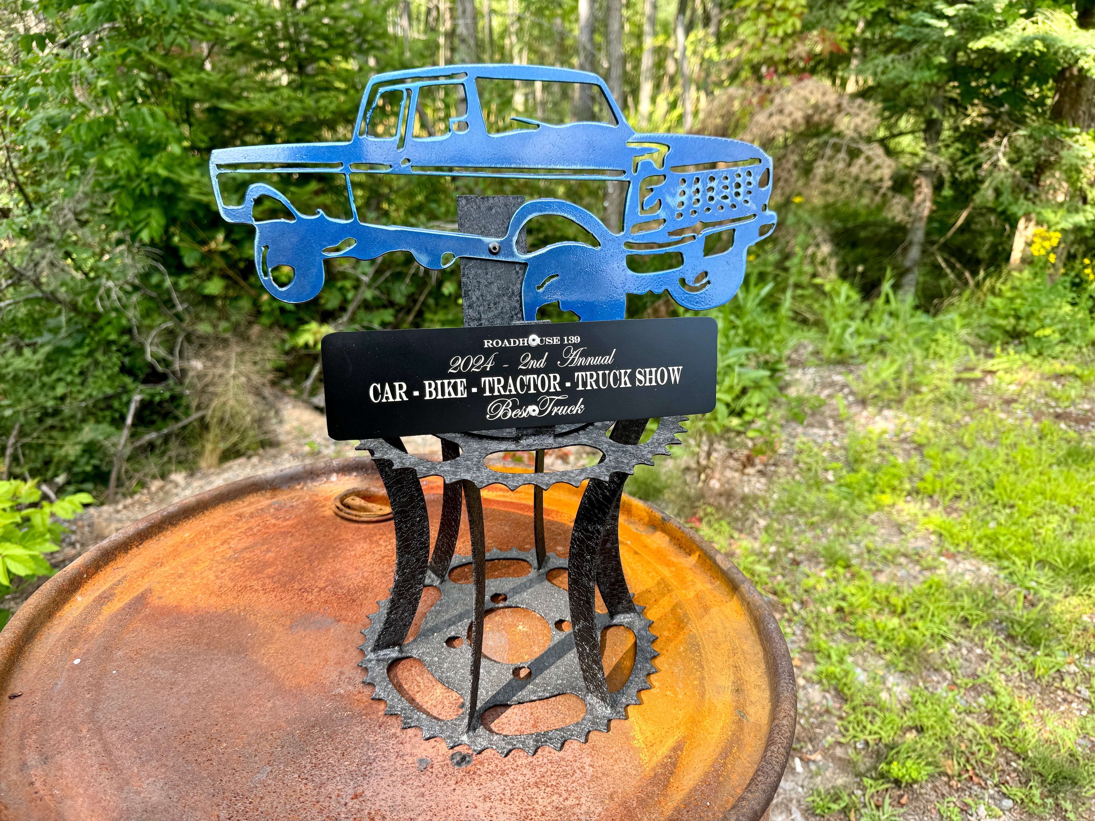 Roadhouse 139 2024 2nd Annual Car-Bike-Tractor-Truck Show — Best Truck trophy